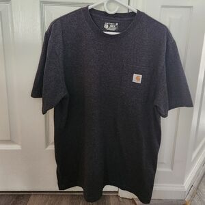Carhartt Men's Charcoal Pocket Tee